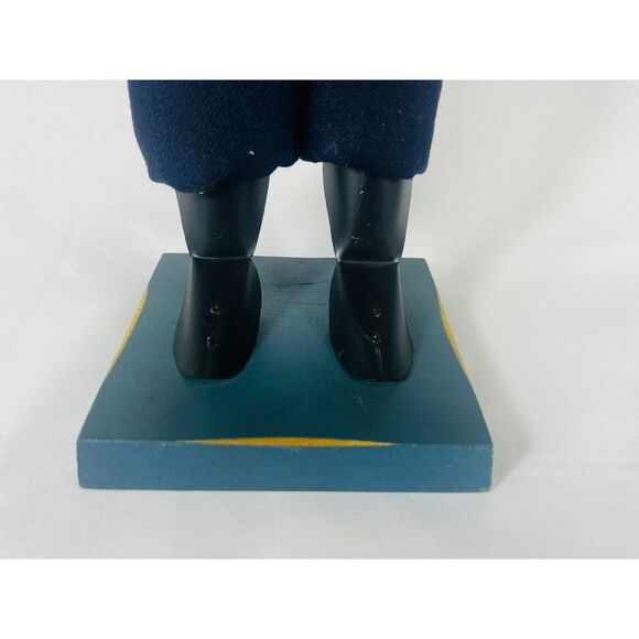 Vintage Metal Shadowdancer Santa Edna Young Signed 1987 - Picture 4 of 9